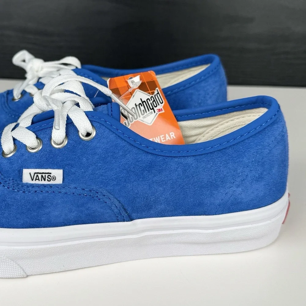 Vans Suede Blue 721356 Scotchgard 3M Size Men 5.5 / Woman 7 - NEW